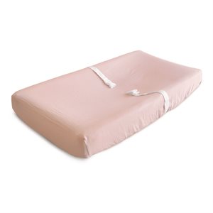 Mushie Changing Pad Cover - Blush